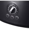 Brentwood TS-270BK Cool Touch 2-Slice Extra Wide Slot Retro Toaster, Black