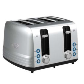 4 SLICE SS TOASTER BAGEL DFRST