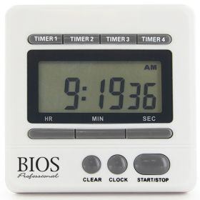 BIOS Professional DT145 4-In-1 Digital Kitchen Timer